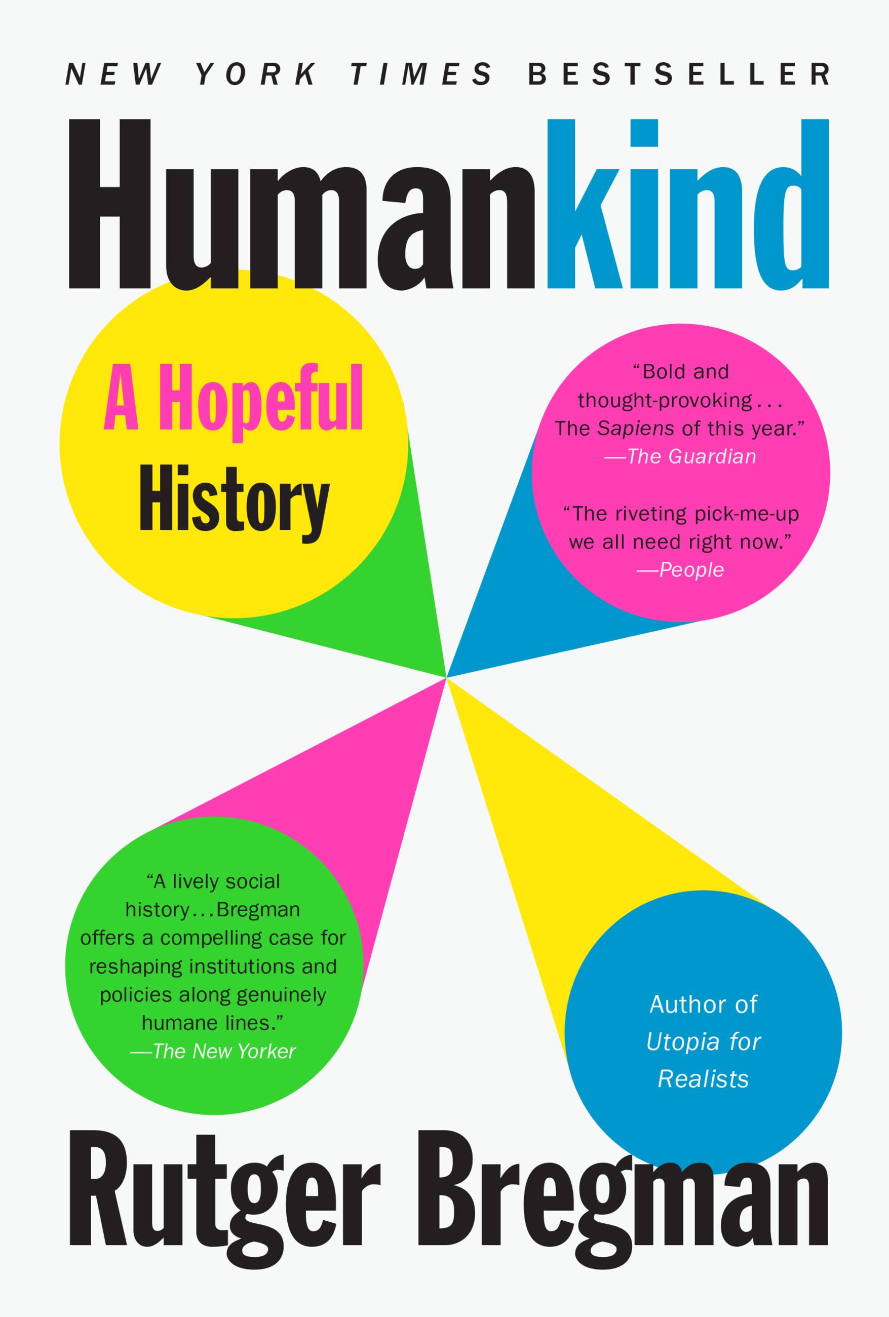 Cover of Humankind: A Hopeful History 